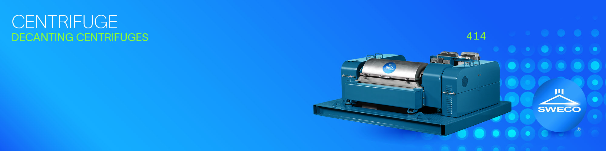 SWECO Dekanterzentrifugen